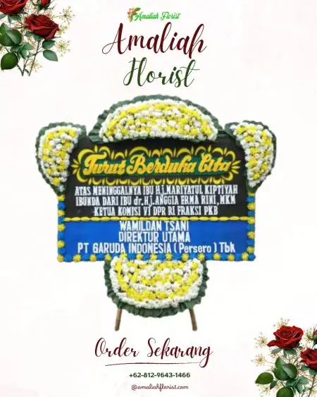 Papan Bunga Duka Wirasaba